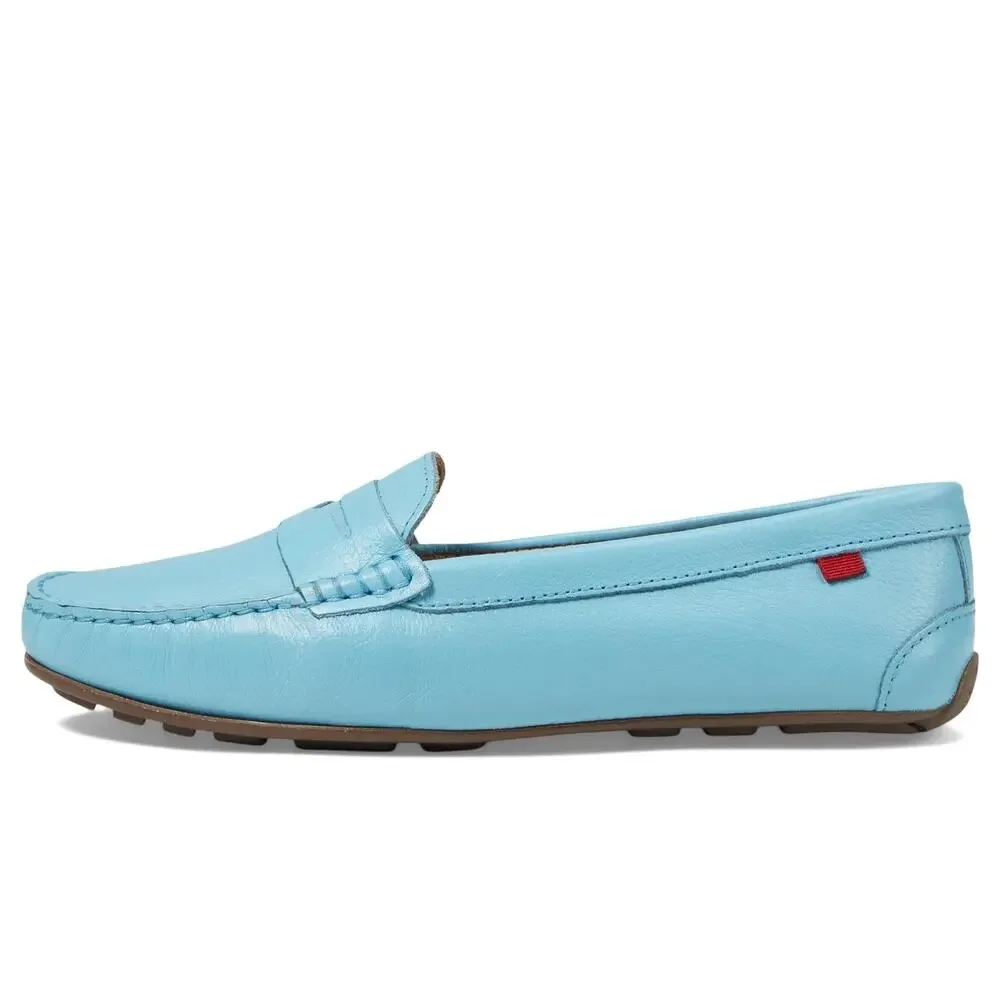 MARC JOSEPH NEW YORK NAPLES LOAFER SKY GRAINY 7 M